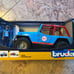 NEW Bruder Jeep Wrangler Cross Country Racer Vehicle with Driver Blue