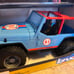 NEW Bruder Jeep Wrangler Cross Country Racer Vehicle with Driver Blue