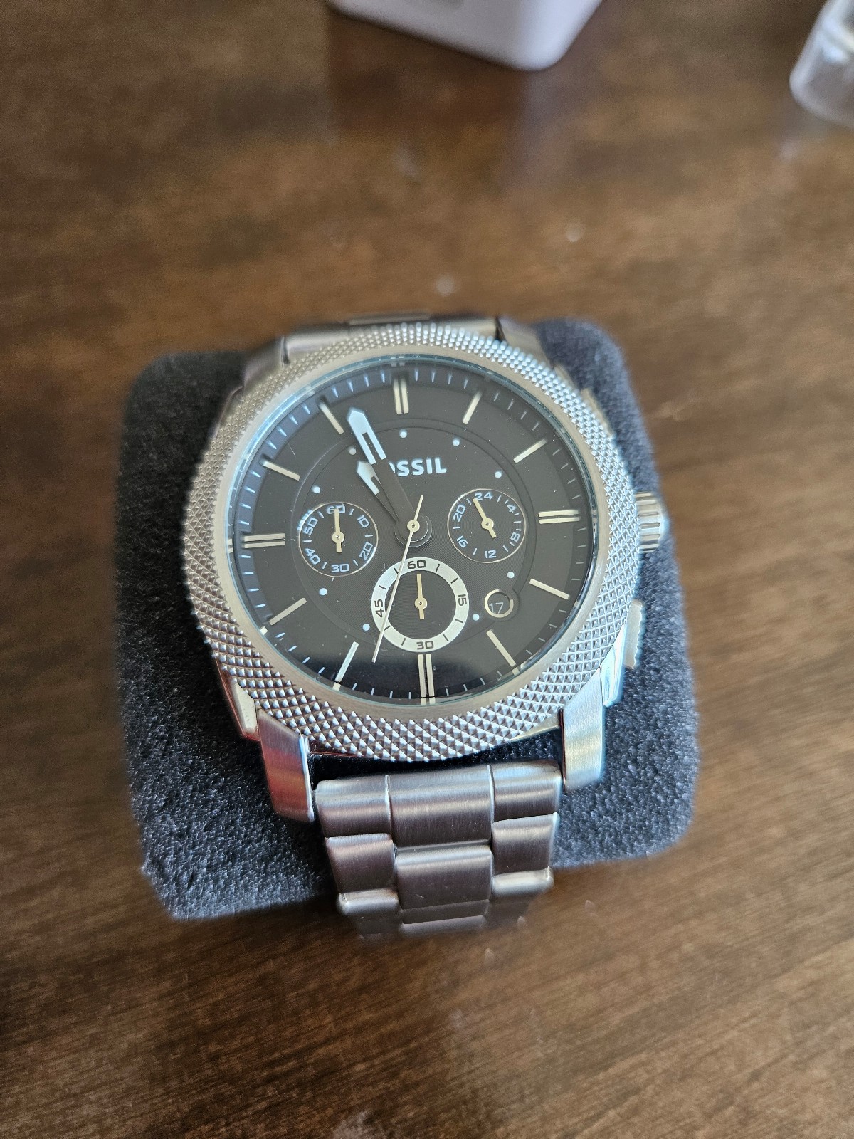 Fossil Machine Chronograph Quartz Black Dial Men's Watch FS4487IE