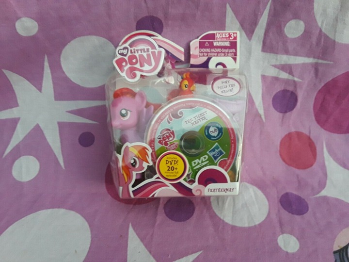 My Little Pony Friendship is Magic Feathermay with DVD The Ticket Master