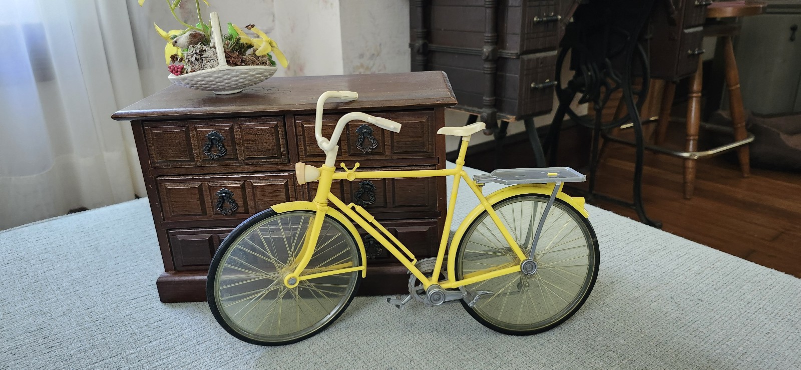 Vintage 1976 Barbie Yellow Bicycle - A Classic for Your Collection!