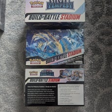 Pokemon sealed silver tempest build battle stadium box bundle 36 packs