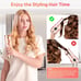 Upgraded Automatic Curling Iron, Cordless Auto Hair Curler with 6 Temps & Timers