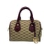 Michael Kors Khaki Coated Canvas Aria Satchel Bag