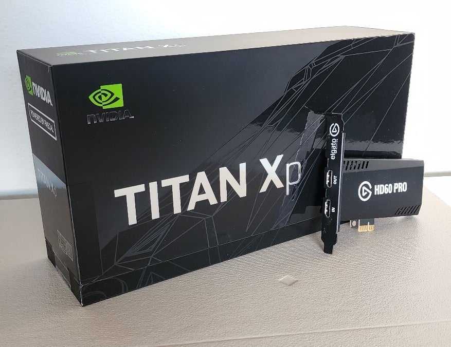 NVIDIA - Titan Xp Graphics Card with Elgato HD60 Pro
