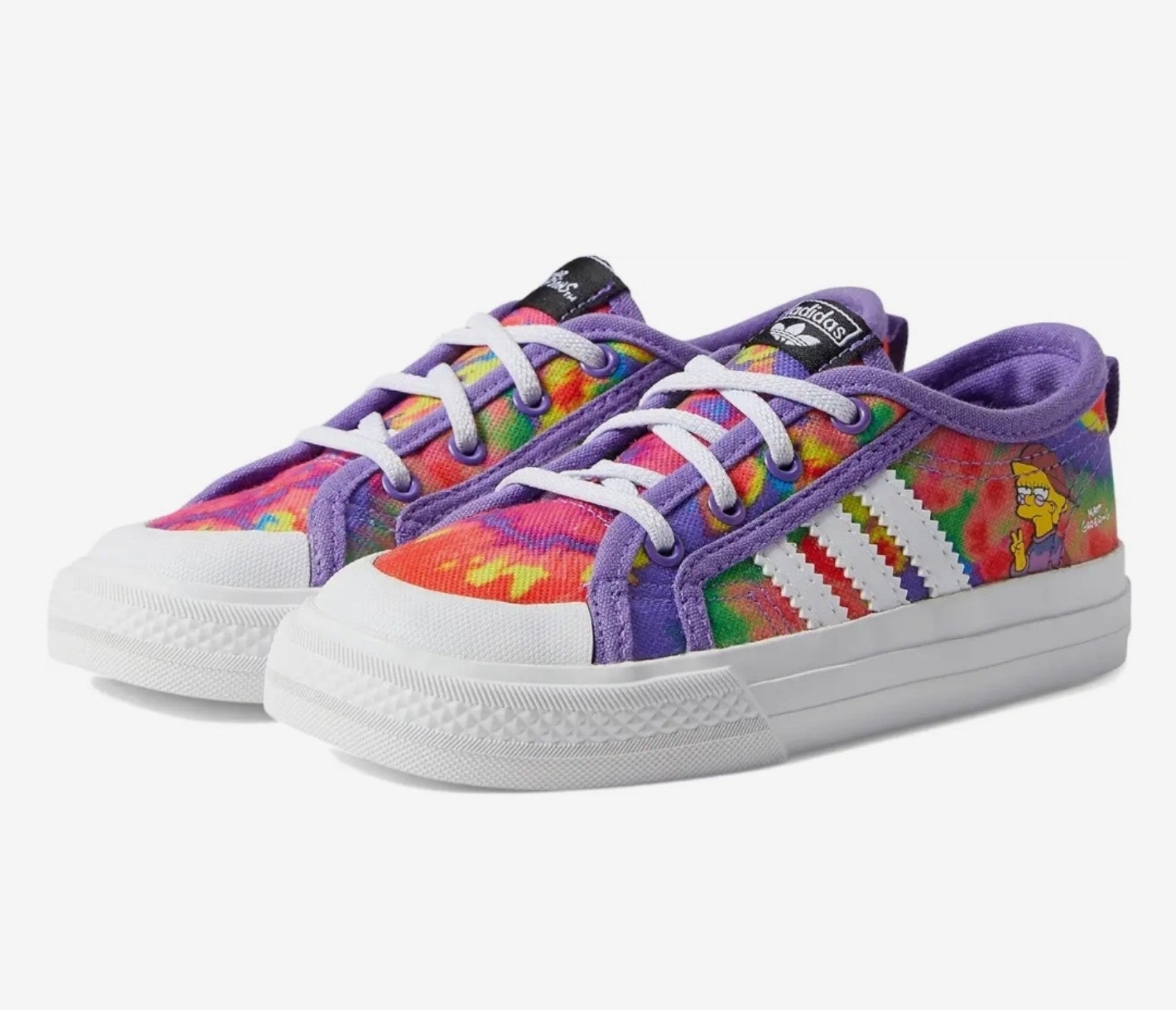 Adidas Originals Toddler Kids Nizza The Simpson Sz 9.5