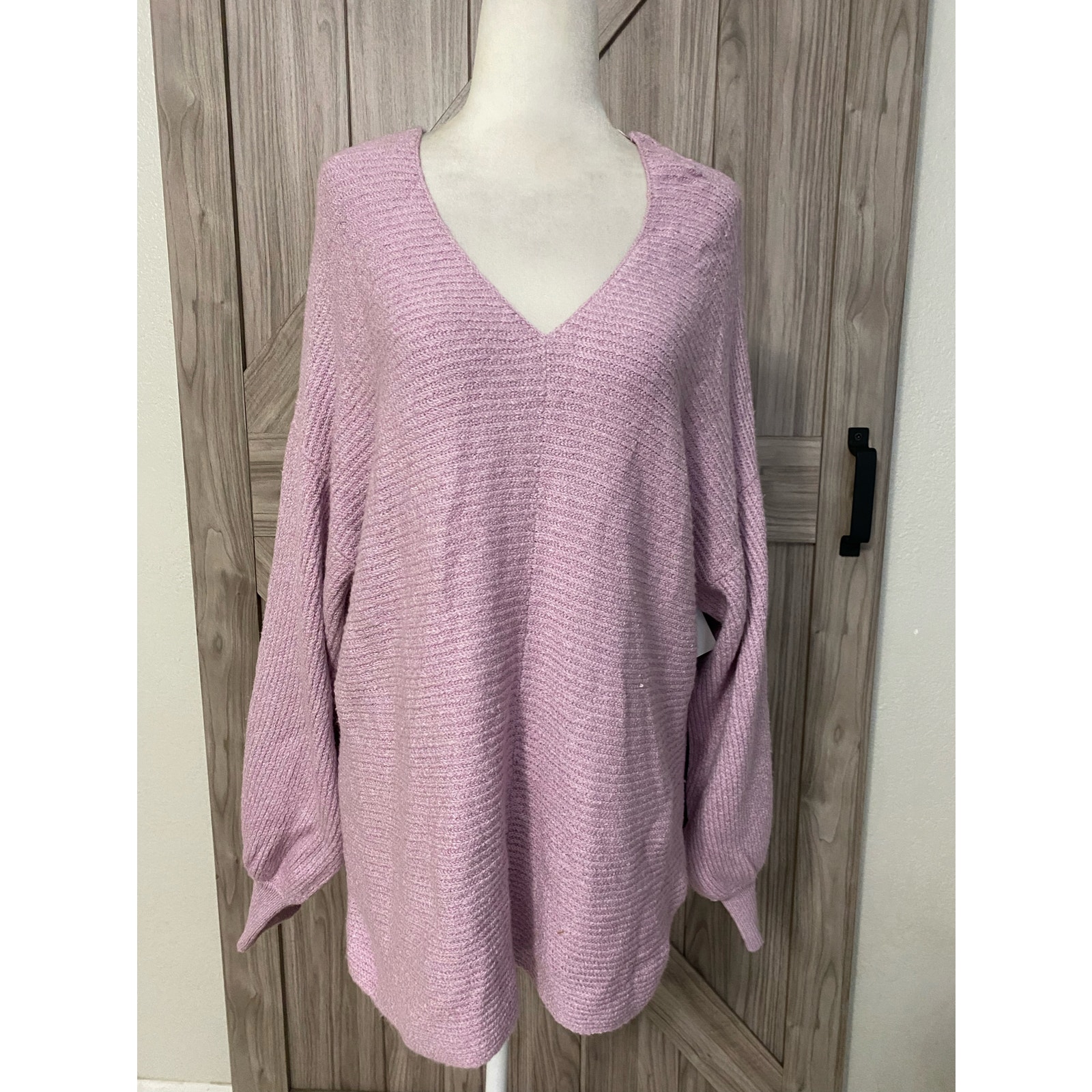 NWT 1. State Lavender puff sleeve sweater