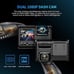 Pruveeo WiFi Dash Cam Dual Loop Recording, 24H Parking Monitor, Night Vision