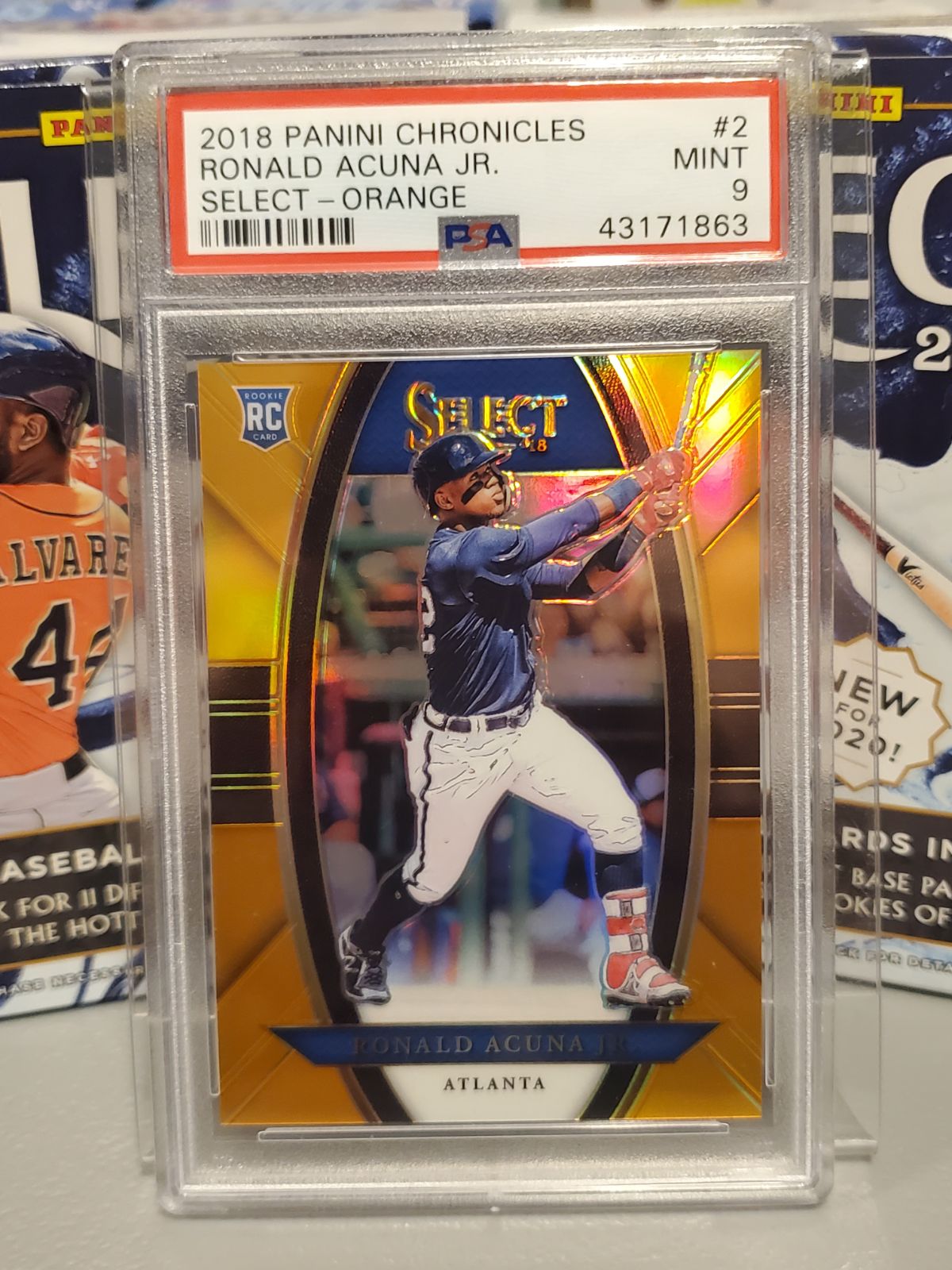 Ronald Acuna JR Mint PSA 9 #d RC