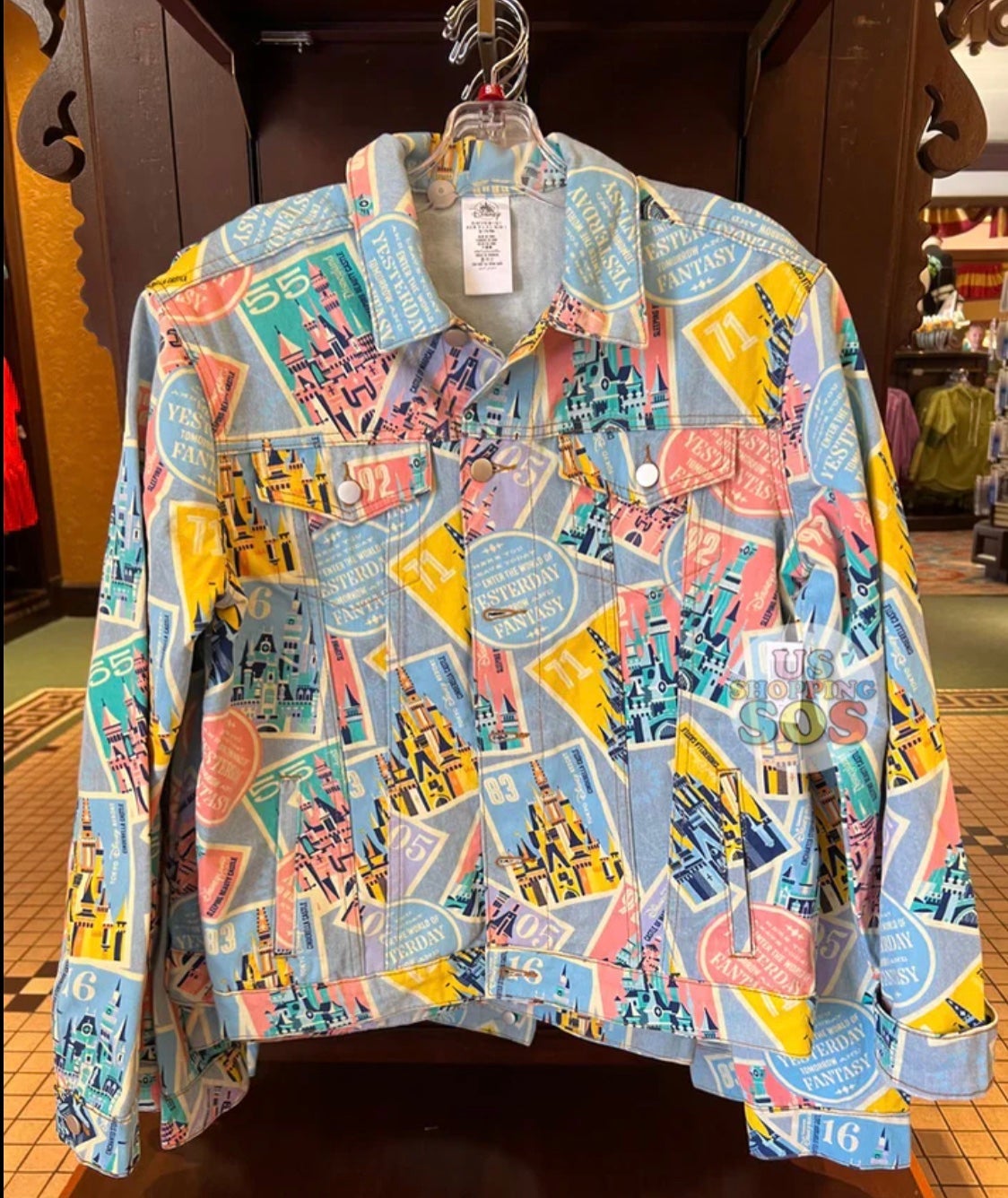 Disney Castles Denim Jacket