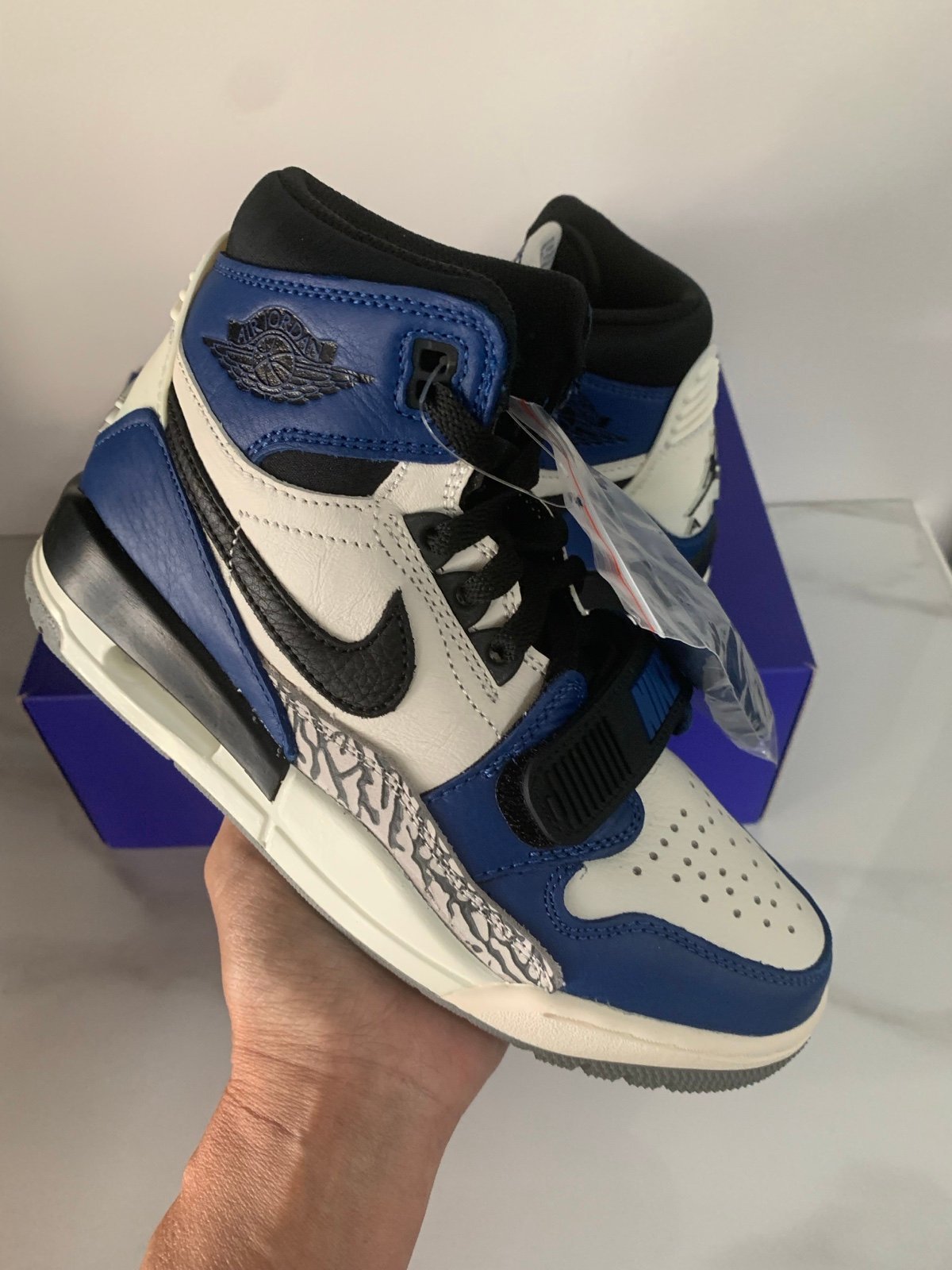 Nike Just Don x Jordan Legacy 312 'Storm Blue' Sz 4 Men / 5.5 Women