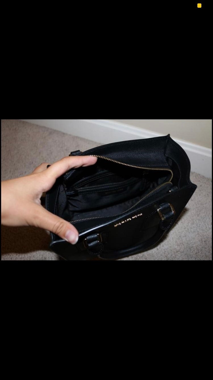 Mini MK Black Michael Kors HandBag/ Purs