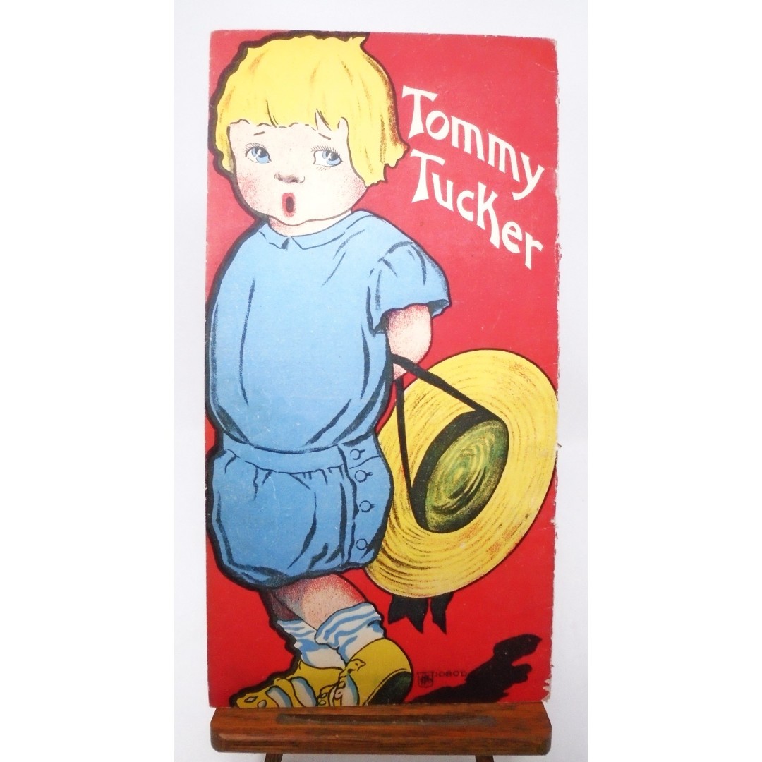 Antique 1915 Tommy Tucker Children's Book Sallfield Publishing Co. Akron, Ohio