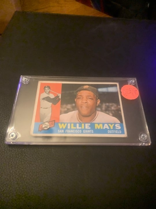 1960 tops, Willie Mays, number 200