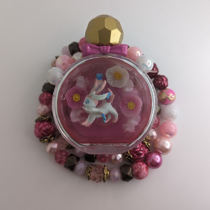 Sylveon Pokemon Kandi Necklace