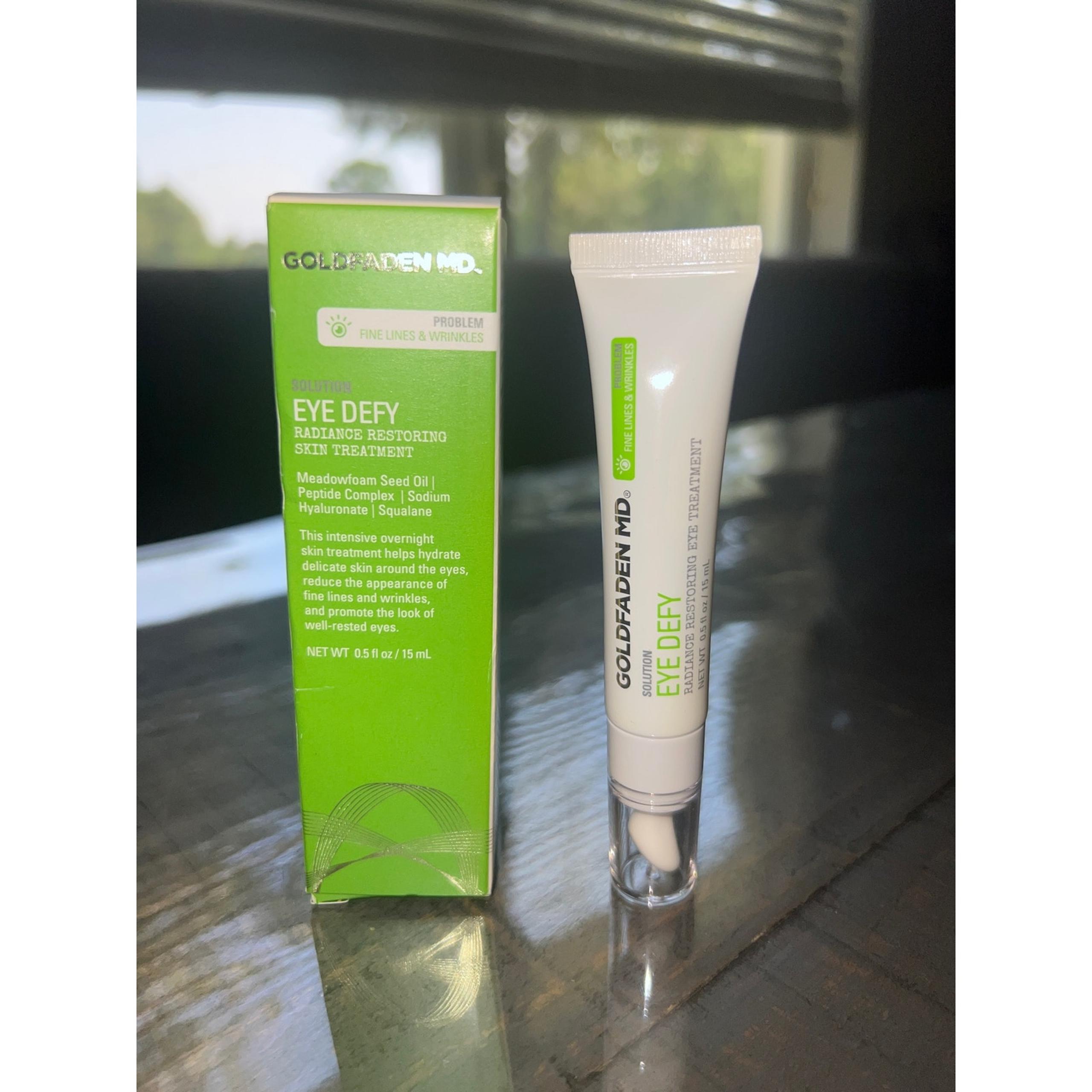 Goldfaden MD Eye Defy Radiance Restoring Skin Treatment NEW FULL SIZE