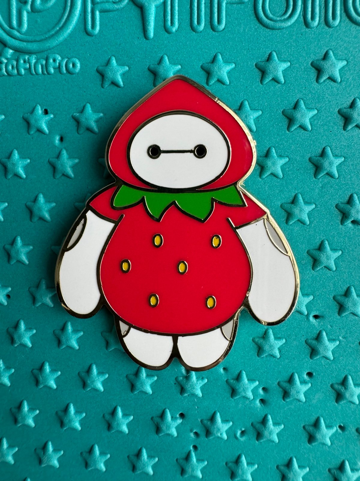 Disney Baymax Strawberry Character in Fruit Pin Boxlunch Exclusive