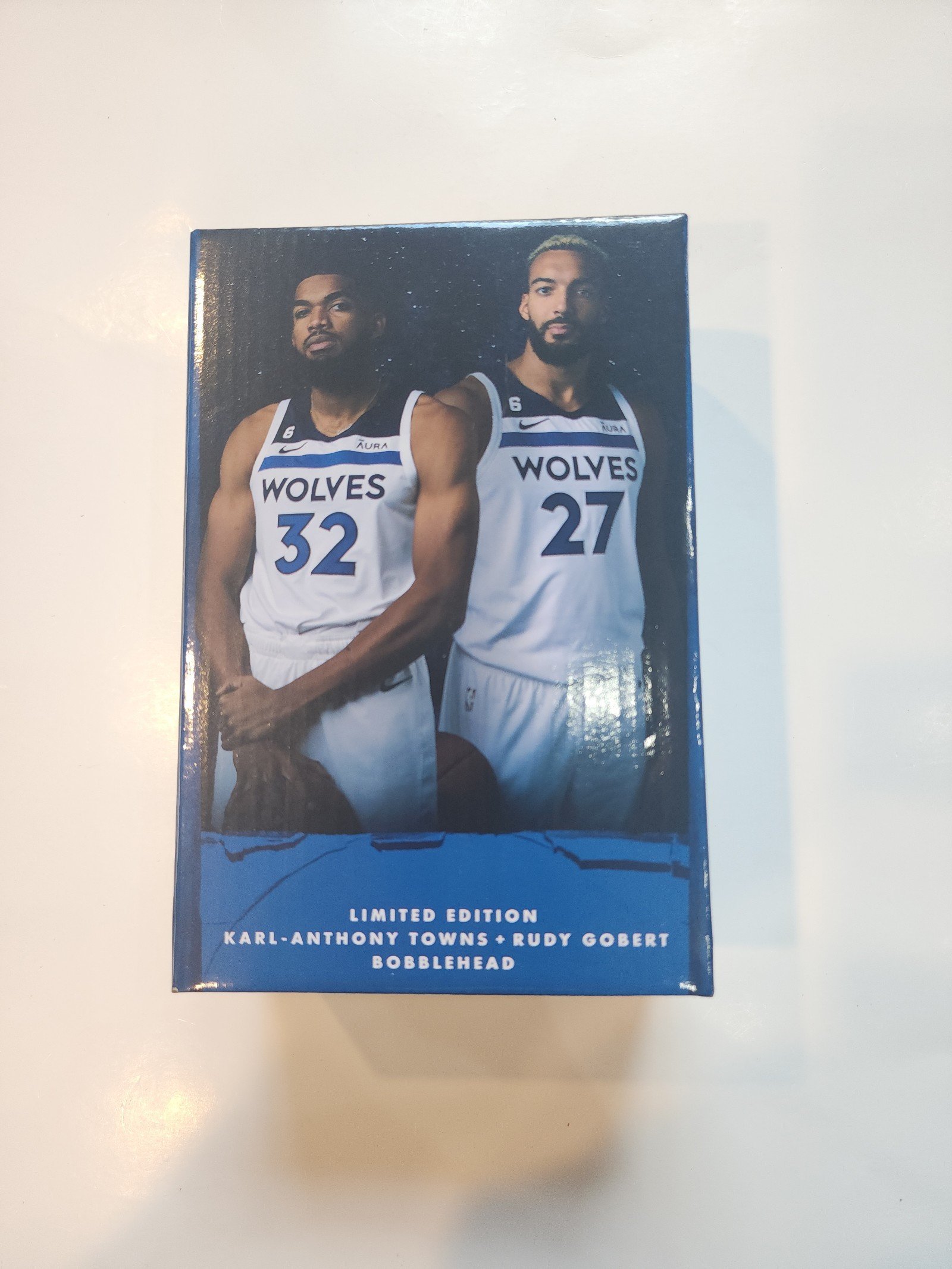 Minnesota Timberwolves Bobblehead Karl Anthony Towns Rudy Gobert