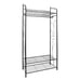 Heavy Duty Clothes Rail Clothes Rack Black Metal Garment Rack Stand for Bedroom
