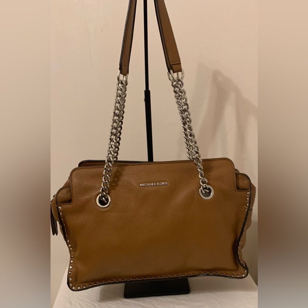 michael michael kors astor chain satchel