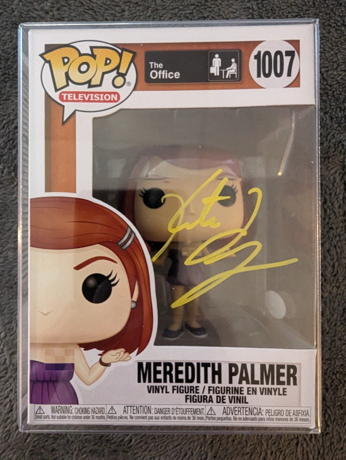 Funko Pop! The Office Meredith Palmer Signed