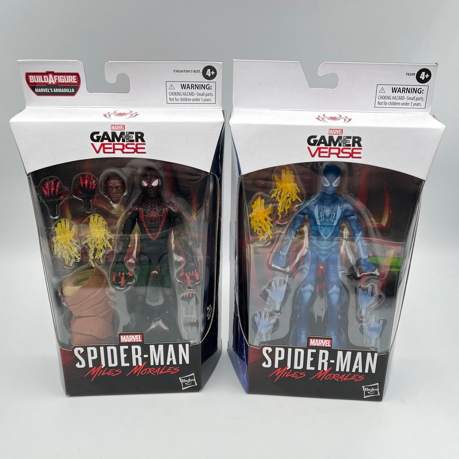 Spider-Man Miles Morales Gamerverse Marvel Legends Exclusive Bundle