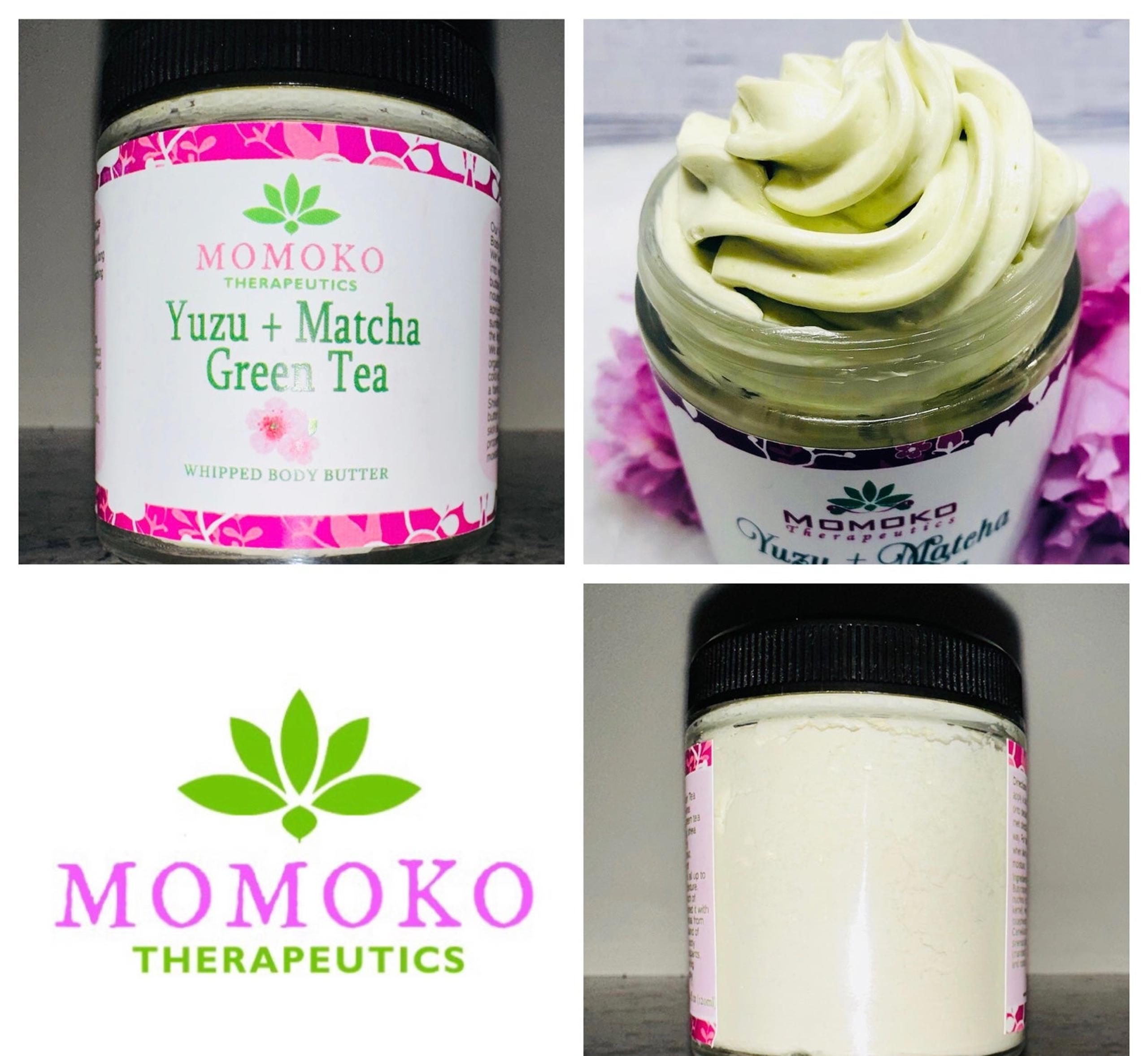 ☆Yuzu + Matcha Green Tea Body Butter (120ml) all natural-organic-vegan-whipped!