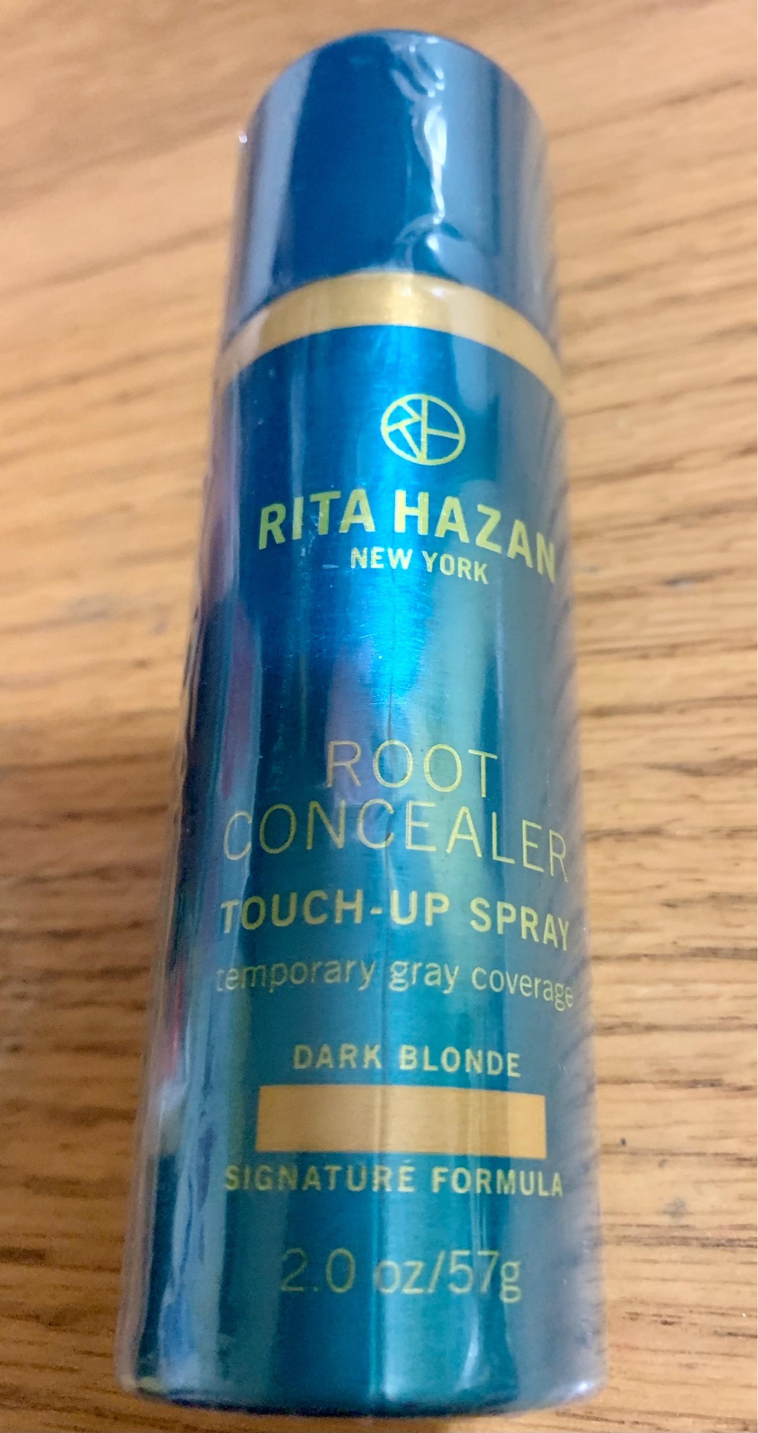 Root concealer touch up spray dark blonde by Rita Hazan