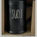 Rae Dunn Black beer mugs