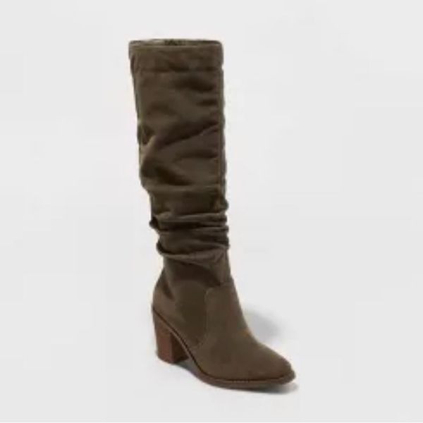 New With Tags in Box Universal Thread Olive Green Harlan Boots Size 12