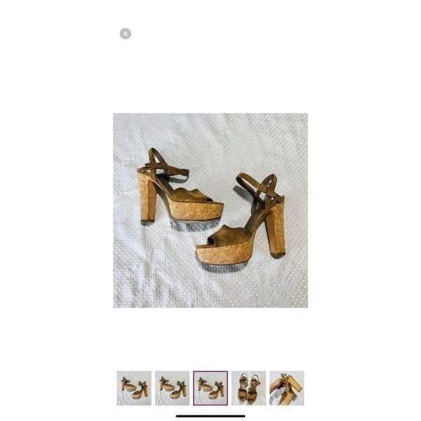 Gucci suede heels