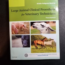 Large animal clinical procedures for Veterinary Technicians