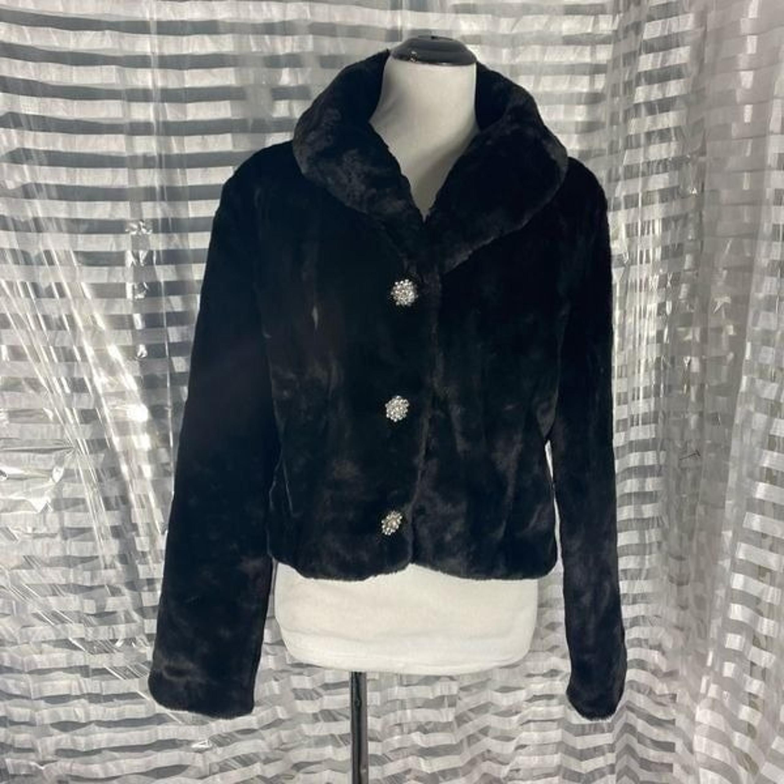 Black River Faux Fur Coat