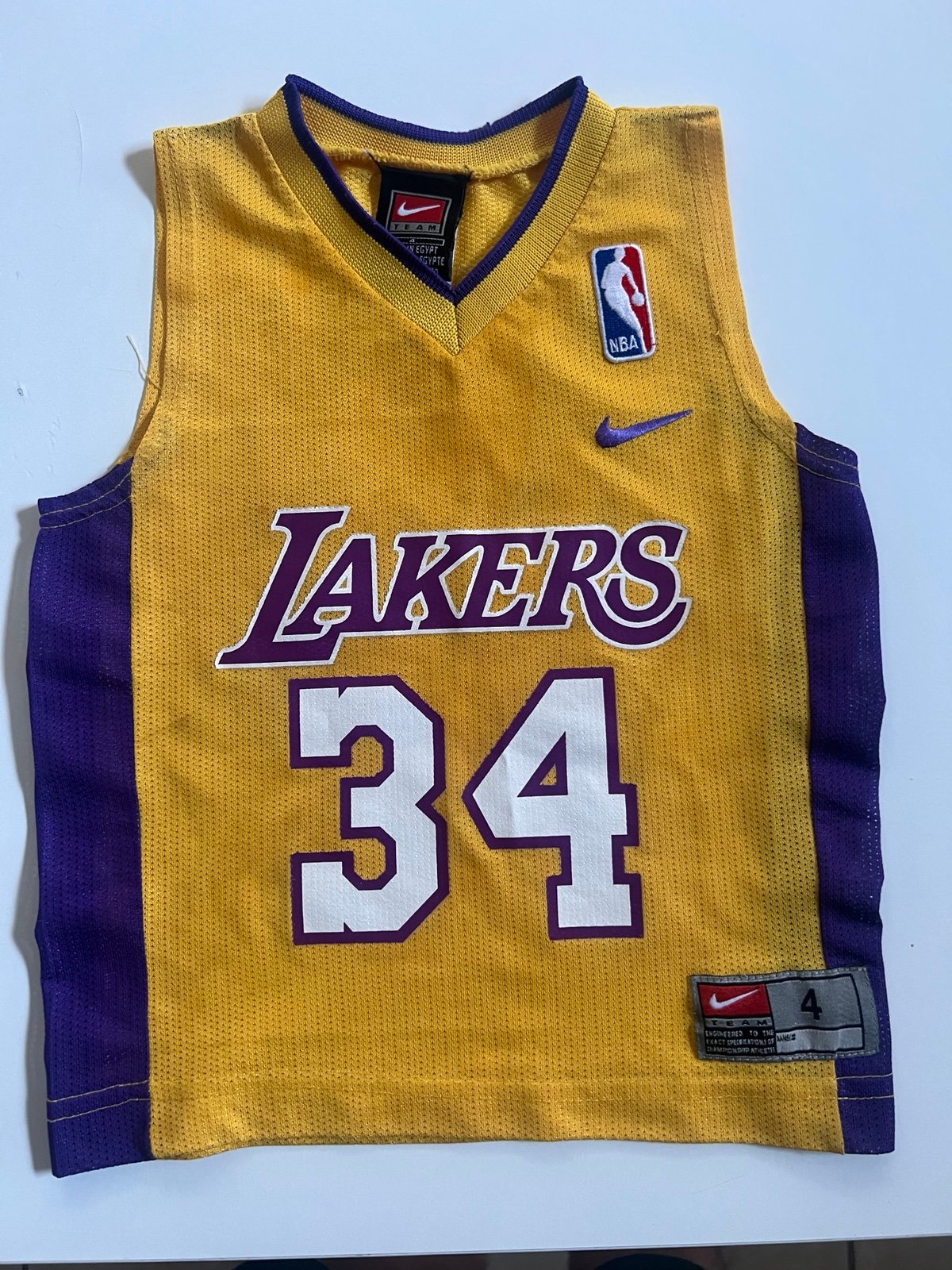 Toddler Los Angeles Lakers Shaquille O’Neal Jersey