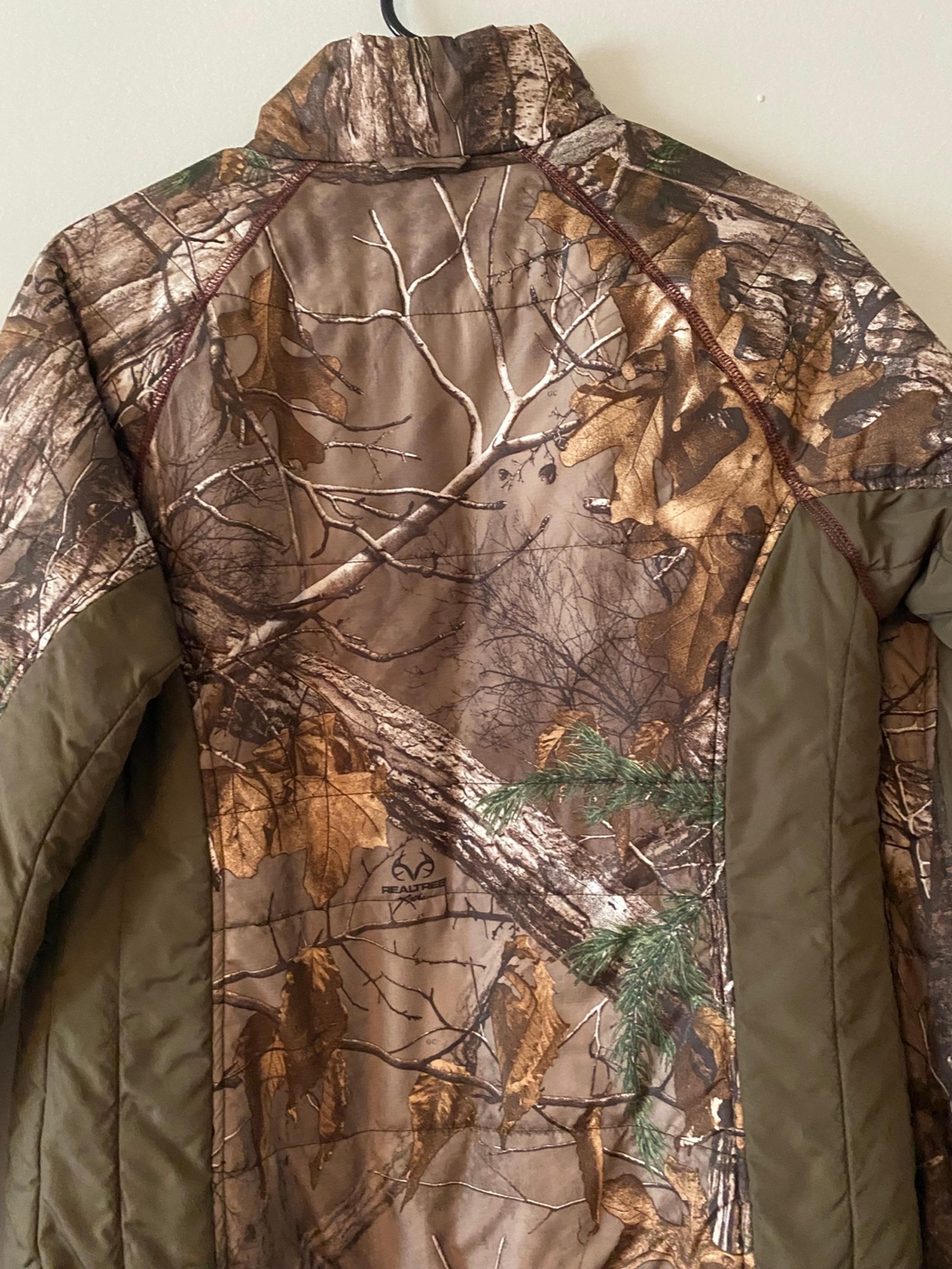 Realtree Camo Outdoor Down Jacket - S - Women | Color: Pink | Size: S
