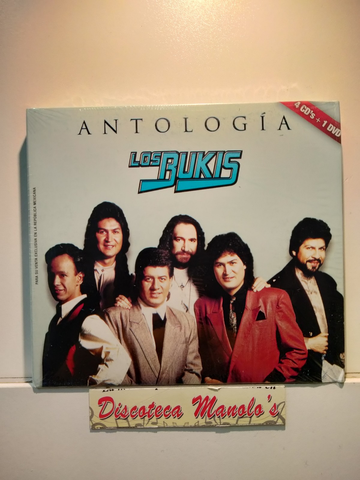 LOS BUKIS - ANTOLOGIA 4 CDS+ 1 DVD