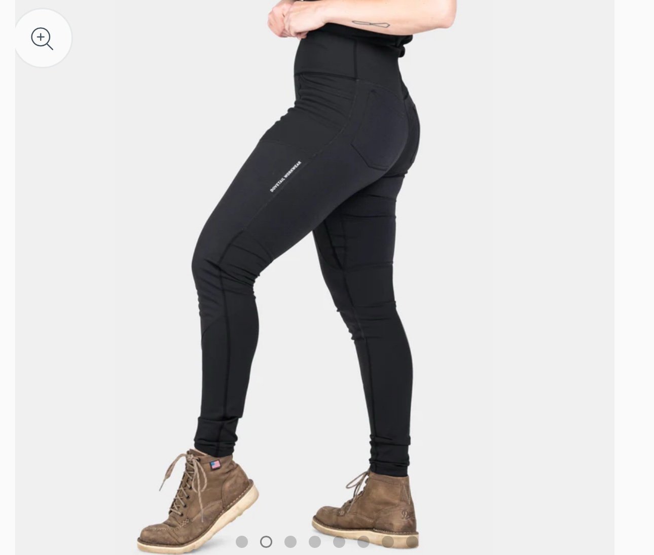 Dovetail workwear utility leggings black XXL lightweight durable camping hiking