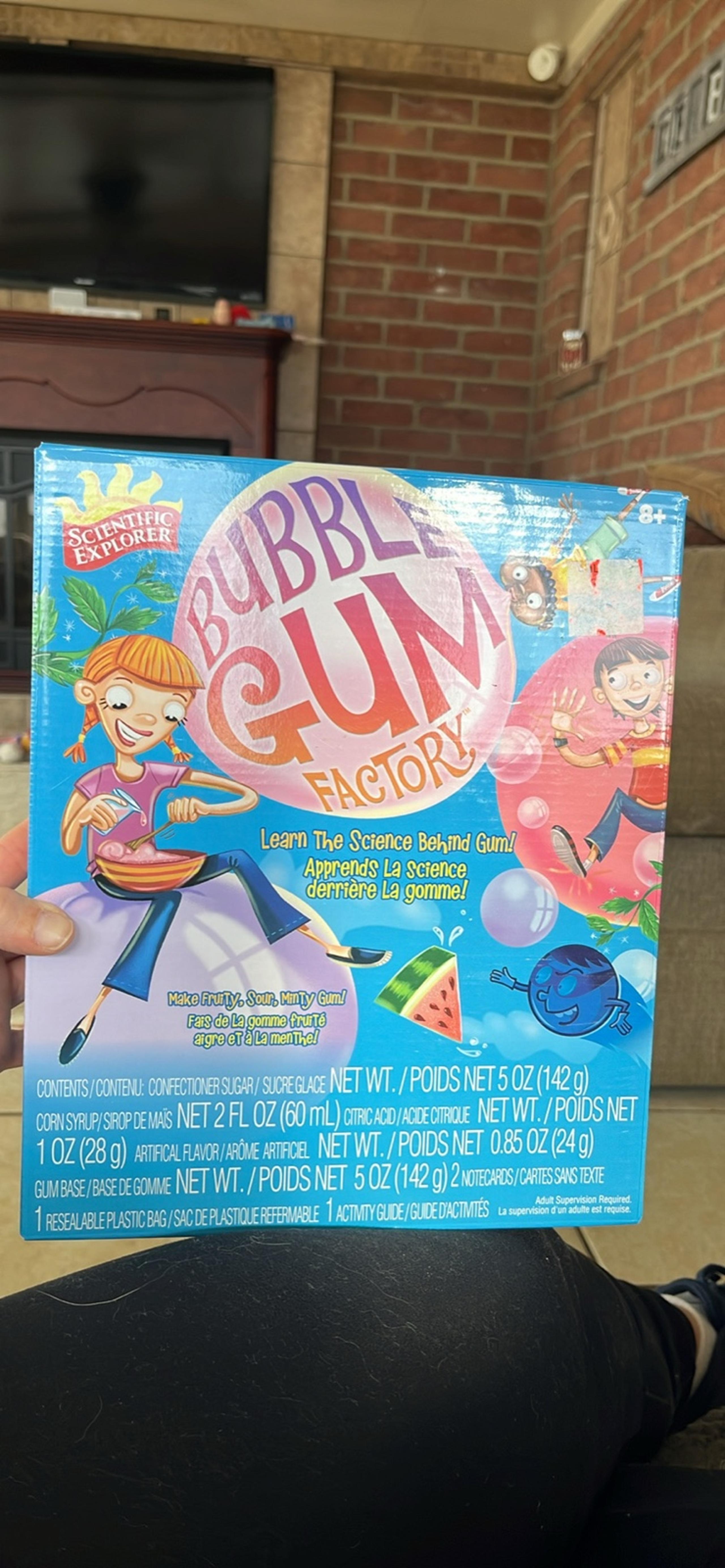 Scientific Explorer Bubble Gum Food Science Activity Kit