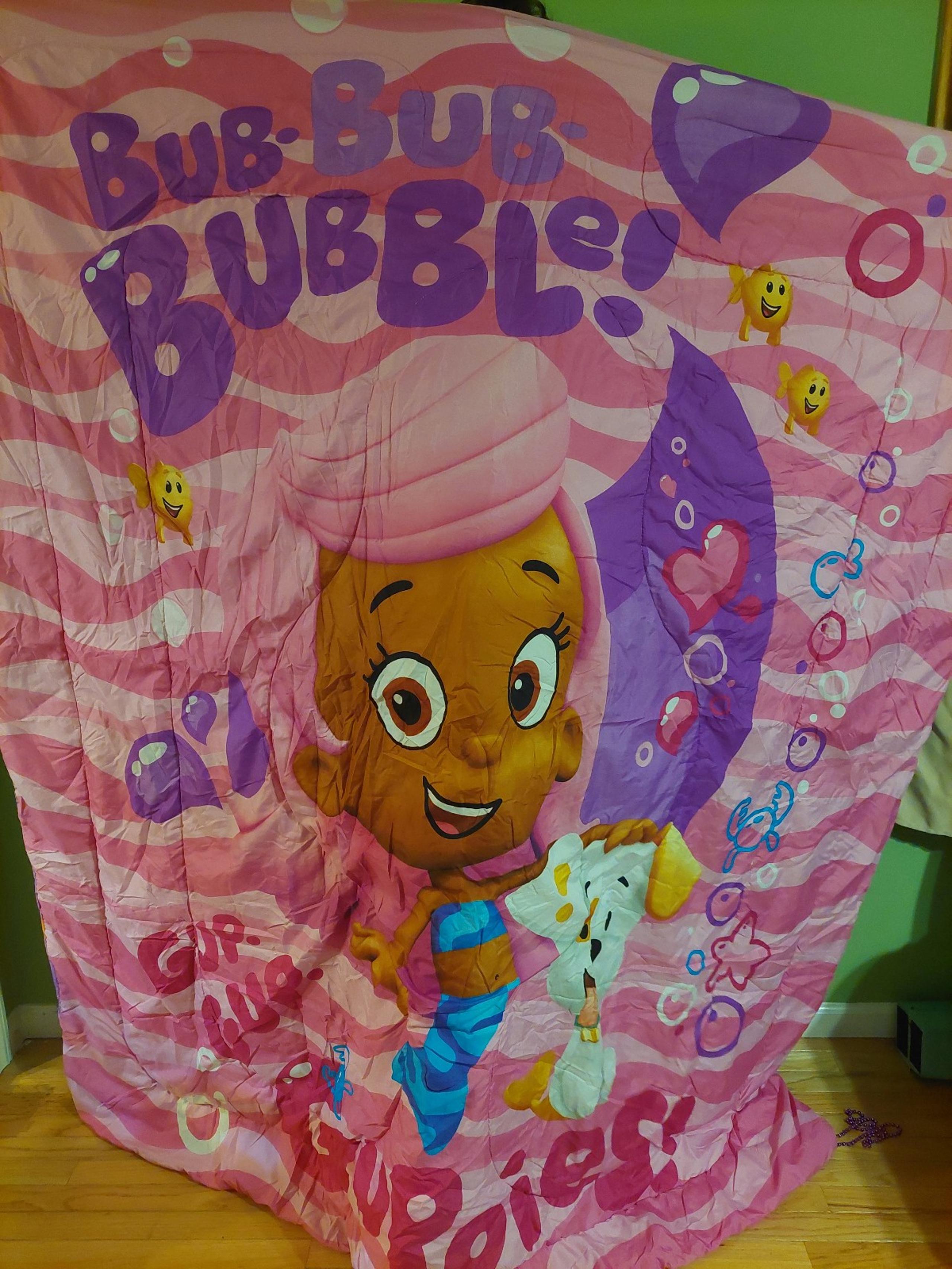 Nickelodeon Bubble Guppies Comforter Molly Bubble Puppy Full Size