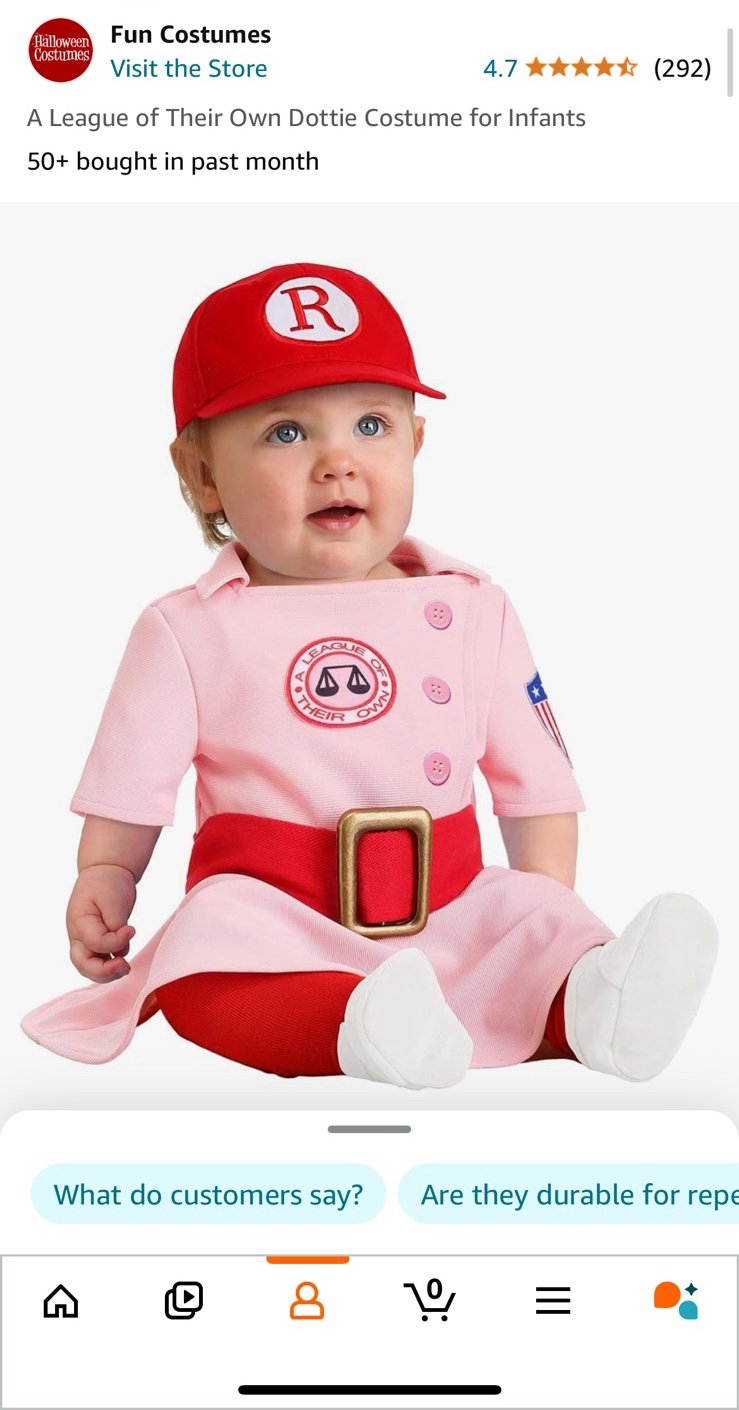 A League of Their Own Dottie Costume