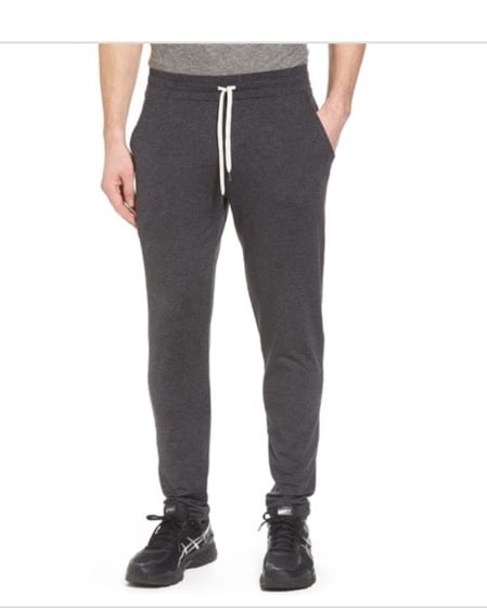 Vuori Ponto Performance Pants - Men's charcoal Heather L