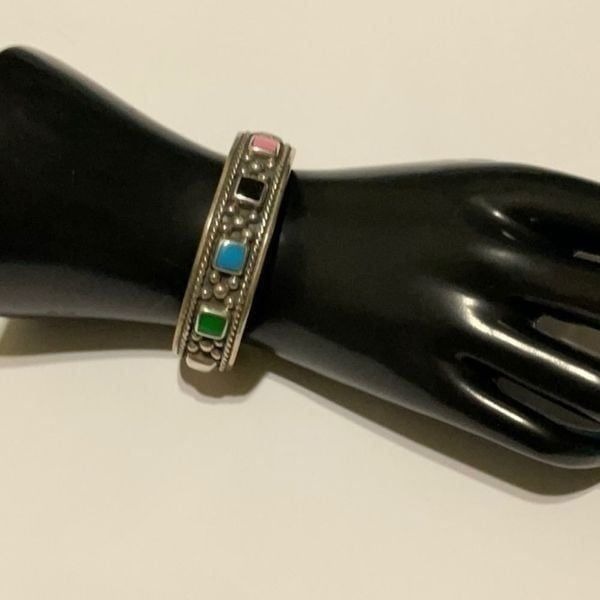 Vintage sterling Southwestern bracelet