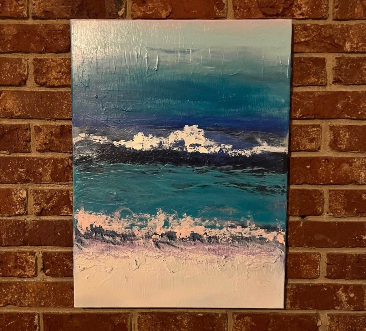 24 x18 One of a Kind Painting on Canvas