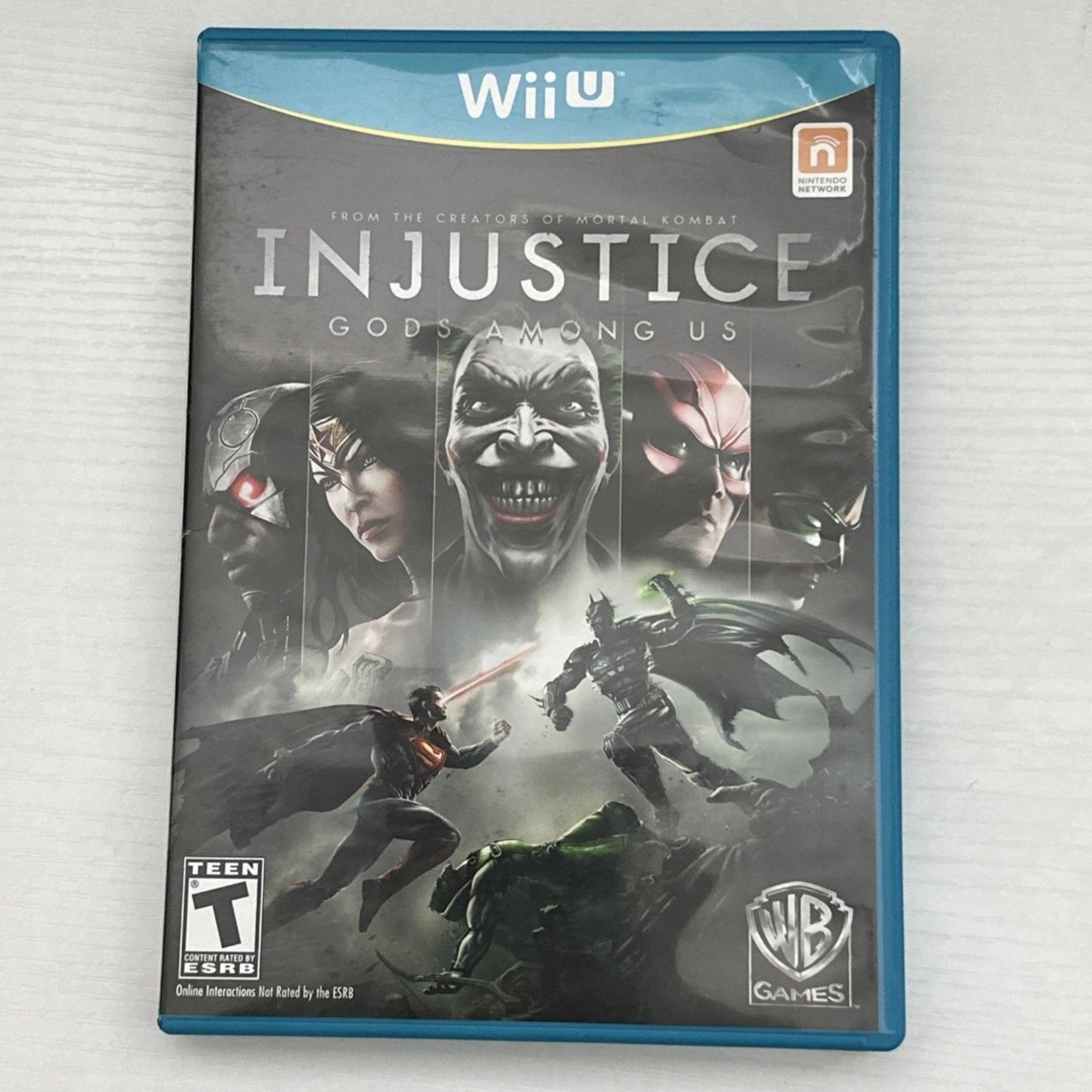CIB Injustice: Gods Among Us (Nintendo Wii U, 2013) Tested
