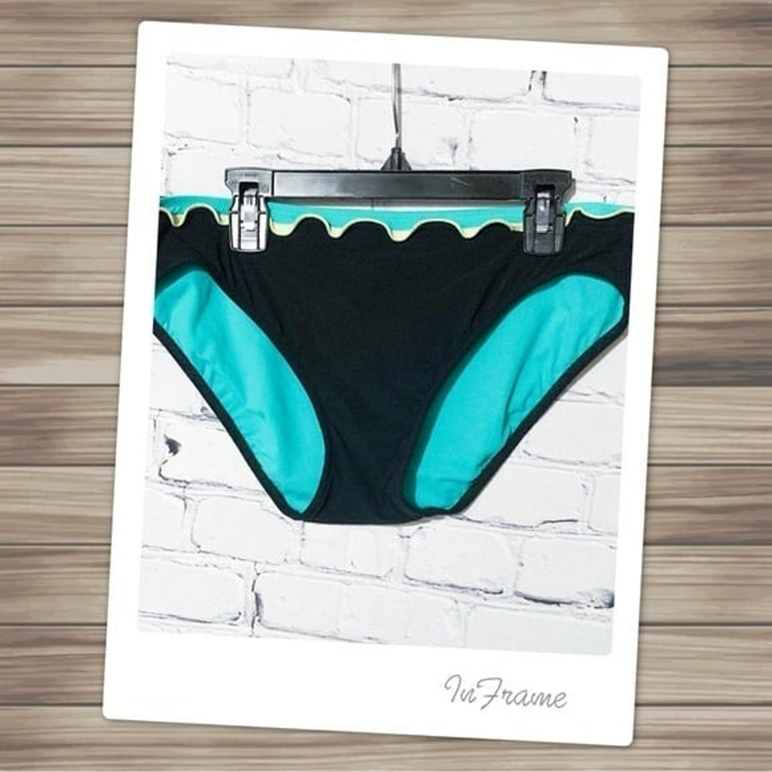 NWT Profile Black Hipster Bikini Bottoms