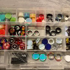 Whole all (42) 22mm coming with storage organizer!