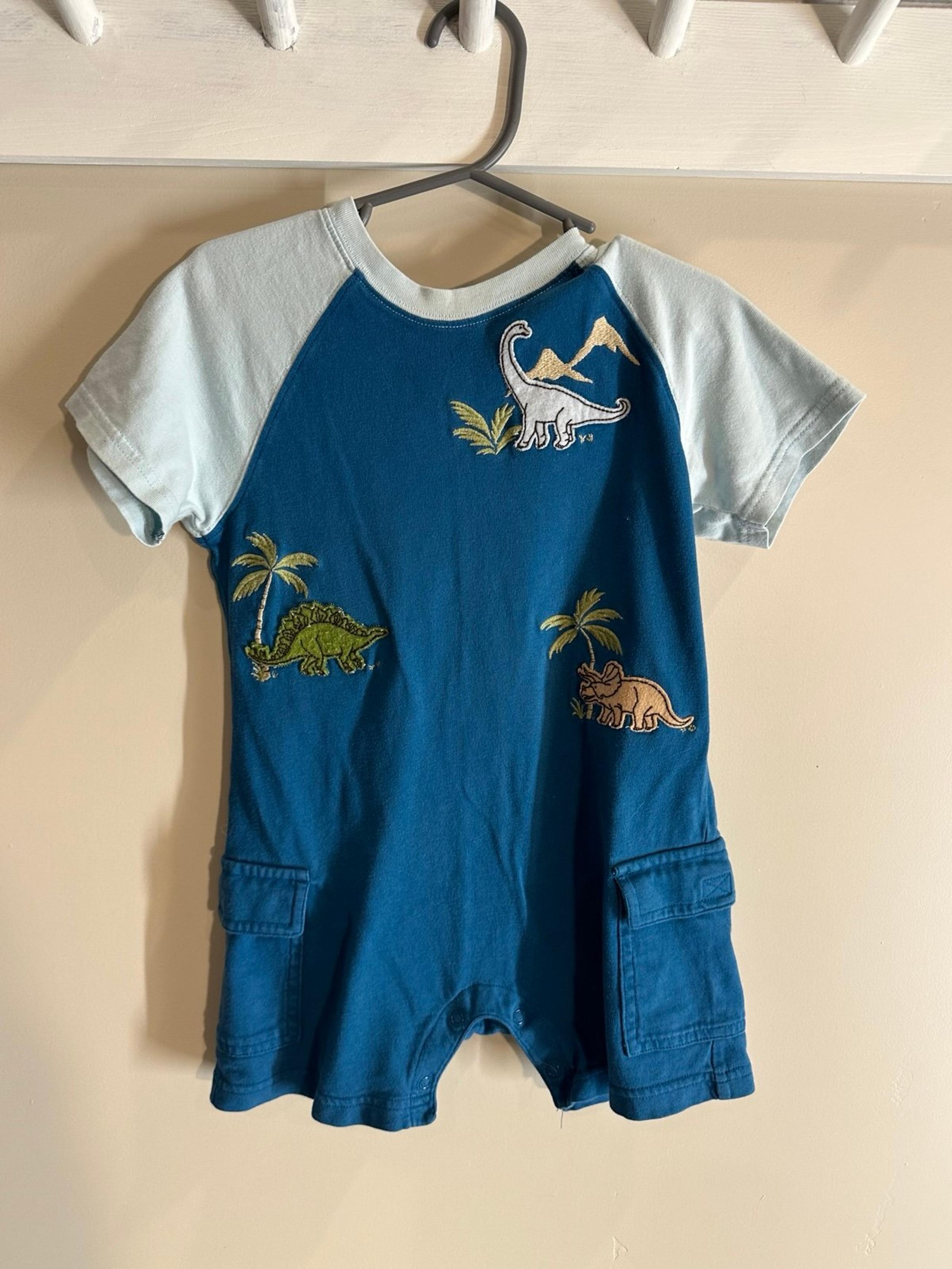 Janie and Jack Toddler Dinosaur Onesie