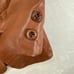 JCPenney Blazer Jacket Mens Size 40 Vintage Brown Leather Classic Retro Style