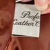 JCPenney Blazer Jacket Mens Size 40 Vintage Brown Leather Classic Retro Style