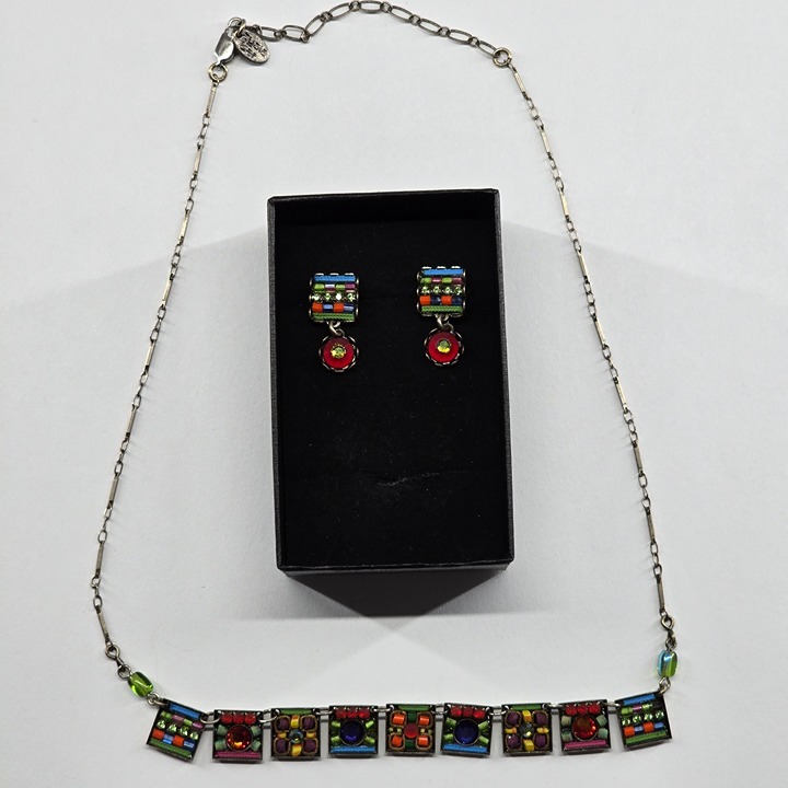 Ayala Bar Design Square Beaded Jewelry Art Set